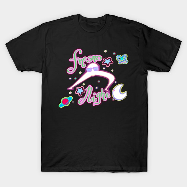 Fresno Night T-Shirt by kaiwhitetiger